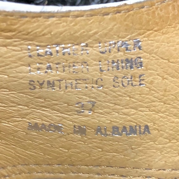 Gabriella white perforated leather lace up oxfords - Picture 8 of 8